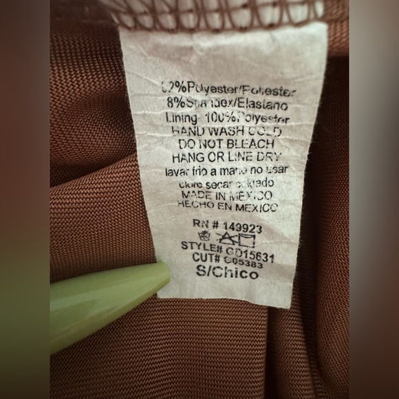 WINDSOR Bre Satin Ruched Midi Dress - Picture 7 of 7